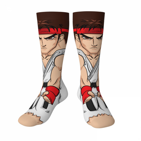 Street Fighter Ryu Crossover Crew Socks